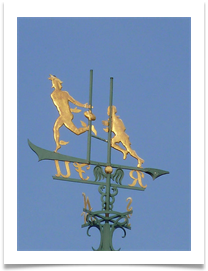 Hermes above Twickenham Stadium - Rob Sparke Hermes above Twickenham Stadium - Rob Sparke